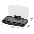 Miniatyrbillede 2 af 10: HUD Car Navigation Head-up Display LANGSOMT OPLADNING