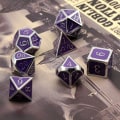 Miniatyrbilde 8 av 10: 7 stk DND metallterningsett Spillterning 06 06