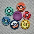 Miniatyrbillede 9 af 10: 4 stk Rocker Caps Joystick Cover 1 1 1