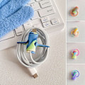 Miniatyrbillede 4 af 10: Datakabelbeskytter Silikone Datakabelopruller FARVE 3 FARVE 3 Color 3