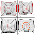 Miniatyrbild 7 av 7: Baseball Practice Practice Net RED red