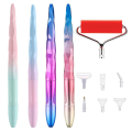 Miniatyrbild 3 av 10: Resin Point Drill Penna Diamond painting Penna ROSA Pink