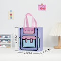 Miniatyrbillede 1 af 10: 4 stk Gaveemballage Håndtaske Tote Bag STYLE 8 STYLE 8 Style 8