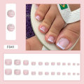 Pikkukuva 5 / 10: 24 kpl tekokynnet White Edge F041 F041 F041