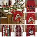 Miniatyrbilde 3 av 10: Christmas Table Runner Xmas duk 7 7 7