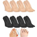Pikkukuva 8 / 10: 2Pari Five Finger Socks Naisten halkaistut varvassukat BEIGE A A Beige A-A