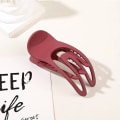 Pikkukuva 1 / 10: Litteät hiusklipsit Hair Claw WINE RED Wine Red