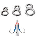 Miniatyrbillede 5 af 10: 20/30 stk. Fiskelokkestik Fiskeri Solid Ring L20STK 20STK L20pcs