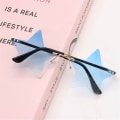 Miniatyrbillede 10 af 10: Indfattede solbriller Star Shape GRADIENT GREY GRADIENT GREY Gradient Gray