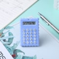Miniatyrbilde 9 av 10: Minikalkulator Vitenskapelige kalkulatorer SVART Black