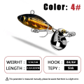 Miniatyrbilde 7 av 10: 2 stk metall fiskeagn VIB Lure 14G3 3 14g3