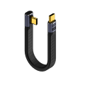 Pikkukuva 1 / 10: 40 Gbps USB4.0-kaapeli USB C - Type C -johto MM KESKIKAIVUTUS MM M-M Middle Bend