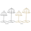 Miniatyrbillede 3 af 10: Hat Display Rack Cap Bracket SORT S black S