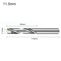 Miniatyrbilde 1 av 9: Hardmetallbor Metallbearbeidingsbits 11,5MM 11.5mm