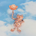 Miniatyrbillede 1 af 10: Frog Display Holder Krystalkugle Base C C C