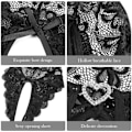 Miniatyrbild 9 av 10: Lace Bodys Nattkläder-Underkläder SVART M Black M