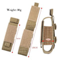 Miniatyrbillede 3 af 10: Tactical Molle Holder Lommelygte Nylonpose 2 2 2