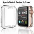 Miniatyrbild 1 av 10: Cover för iWatch 7 TRANSPARENT CASE transparent 41mm