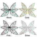 Miniatyrbillede 2 af 10: Fairy Wings Sommerfuglevinger SORT Black