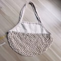 Miniatyrbillede 1 af 6: Mesh Taske Net Turtle Tasker HVID White