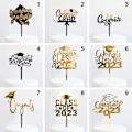 Miniatyrbillede 3 af 9: 5 stk Cake Topper Happy Graduation 2 2 2