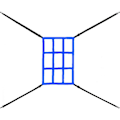 Miniatyrbild 1 av 7: Baseball Practice Practice Net BLÅT blue