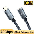 Pikkukuva 8 / 10: Type-C jatkokaapeli USB 4 Extend 0,8M 0.8m