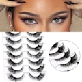 Miniatyrbild 7 av 10: 10 par Fox Eye Lashes Cat Eye Lashes MAO2 MAO2 MAO2