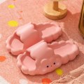 Miniatyrbild 9 av 10: Sommar Kvinnor Tofflor Cloud Design Mjuksulor yellow 36-37-36-37