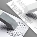 Miniatyrbillede 2 af 10: 5 STK Frosted Eraser Sand Eraser FULL FROSTED FULD FROSTED Full Frosted