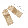 Miniatyrbillede 2 af 10: Sommerhandsker Luffer SORT black