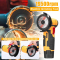 Miniatyrbild 10 av 10: Vinkelslip Elektrisk slipning GUL EU 2*BATTERI EU 2*BATTERI yellow EU 2*battery-EU 2*battery