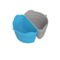 Miniatyrbillede 1 af 10: Slow Cooker Liner Slow Cooker Separator GRÅ&BLÅ grey&blue