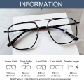 Pikkukuva 2 / 10: Anti-Blue Light Glasses Ylisuuret silmälasit LÄPINÄKYVÄT Transparent