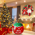 Miniatyrbilde 5 av 10: Oppblåsbar ballongjuleball TYPE F TYPE F Type F