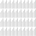 Miniatyrbillede 1 af 4: Blank Bar Charms Rustfrit stål Lang Bar Lang Bar Shape Charms