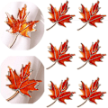 Miniatyrbillede 1 af 8: 1/6 stk Servietringe Metal Servietringe Holder 6STK 6STK 6pcs