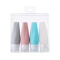 Pikkukuva 3 / 10: Matkapullot Uudelleentäytettävät Pullot HARMAA 60ml 60ml grey 60ml-60ml