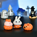 Miniatyrbild 6 av 10: Halloween-prydnader Halloween-dekor 4 4 4