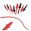 Miniatyrbilde 6 av 9: 25 stk Multimeter testledningssett Digital elektrisk testklemme