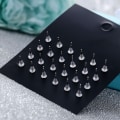 Miniatyrbild 5 av 10: 6/12 Par Örhängen Set Geometriska Kristall Runda Zirkon 6 Pairs