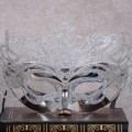 Pikkukuva 5 / 10: Party Mask Halloween Mask SILVER SILVER Silver