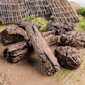 Miniatyrbillede 7 af 10: Kunstig Stubbe Miniaturesten 1-3 STK 1-3 STK 1-3pcs