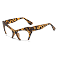 Miniatyrbillede 1 af 10: Anti-Blue Light Briller Overdimensionerede briller LEOPARD PRINT Leopard print