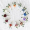 Miniatyrbillede 8 af 9: Corsage kunstig håndledsblomst DYB BØNNEPASTA DYB BØNNEPASTA Deep Bean Paste