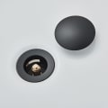 Miniatyrbillede 10 af 10: Vask Afløb Affaldsprop Håndvask Affaldsprop Afløbsrør SORT INGEN HUL black no hole-no hole
