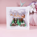Miniatyrbilde 4 av 10: 3D julekort Pop UP-kort D D D