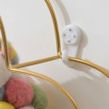 Miniatyrbillede 8 af 10: Jern opbevaringsstativ væghylde GOLD S Gold S