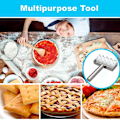 Pikkukuva 3 / 4: Ammattimainen Pizza Dough Docker Roller Pastry Dough Docker