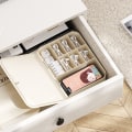 Miniatyrbillede 4 af 10: Datakabel Opbevaringsboks Wire Kabel Organizer BEIGE Beige